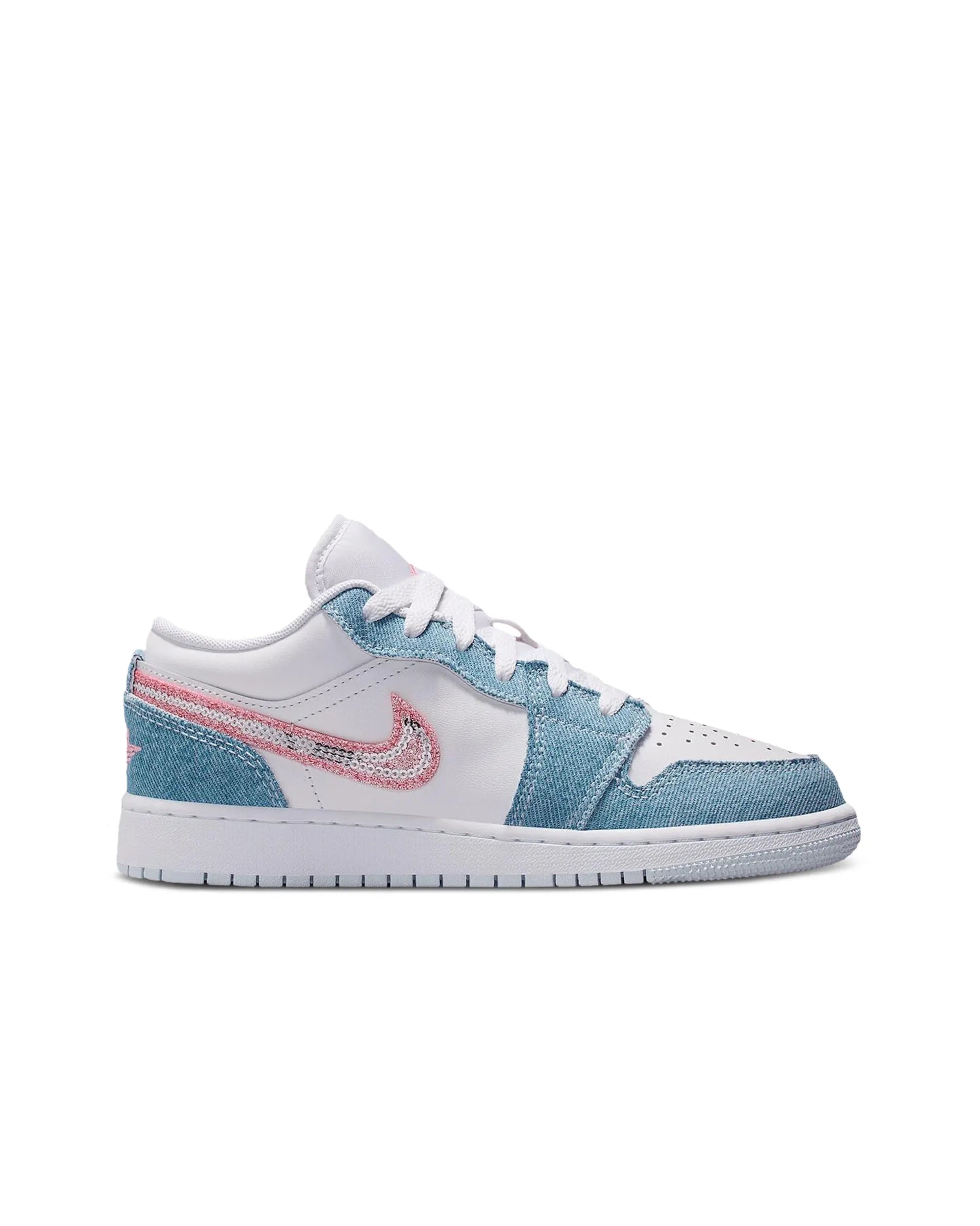 Air Jordan 1 Low SE GS ‘Denim Sequin’