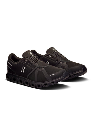 3MF10071043 On Cloud 6 all black authentic sneakers