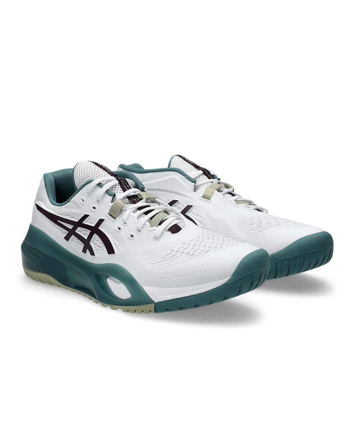 asics Gel-Resolution X Wide ‘White Dark Aubergine’