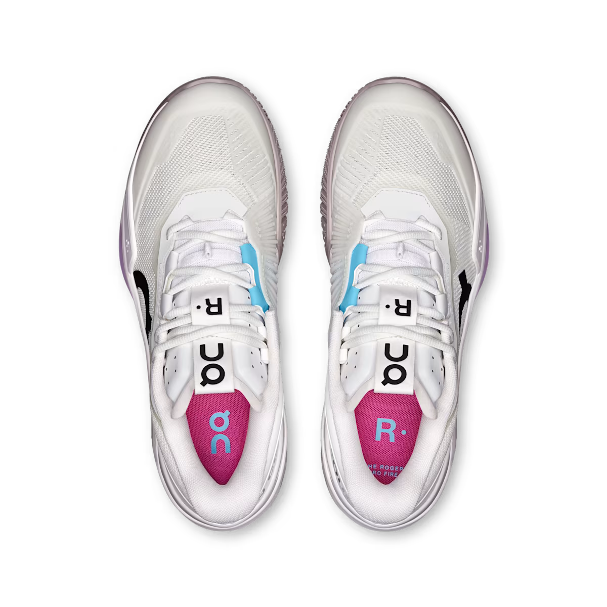 On The Roger Pro Fire White Pink