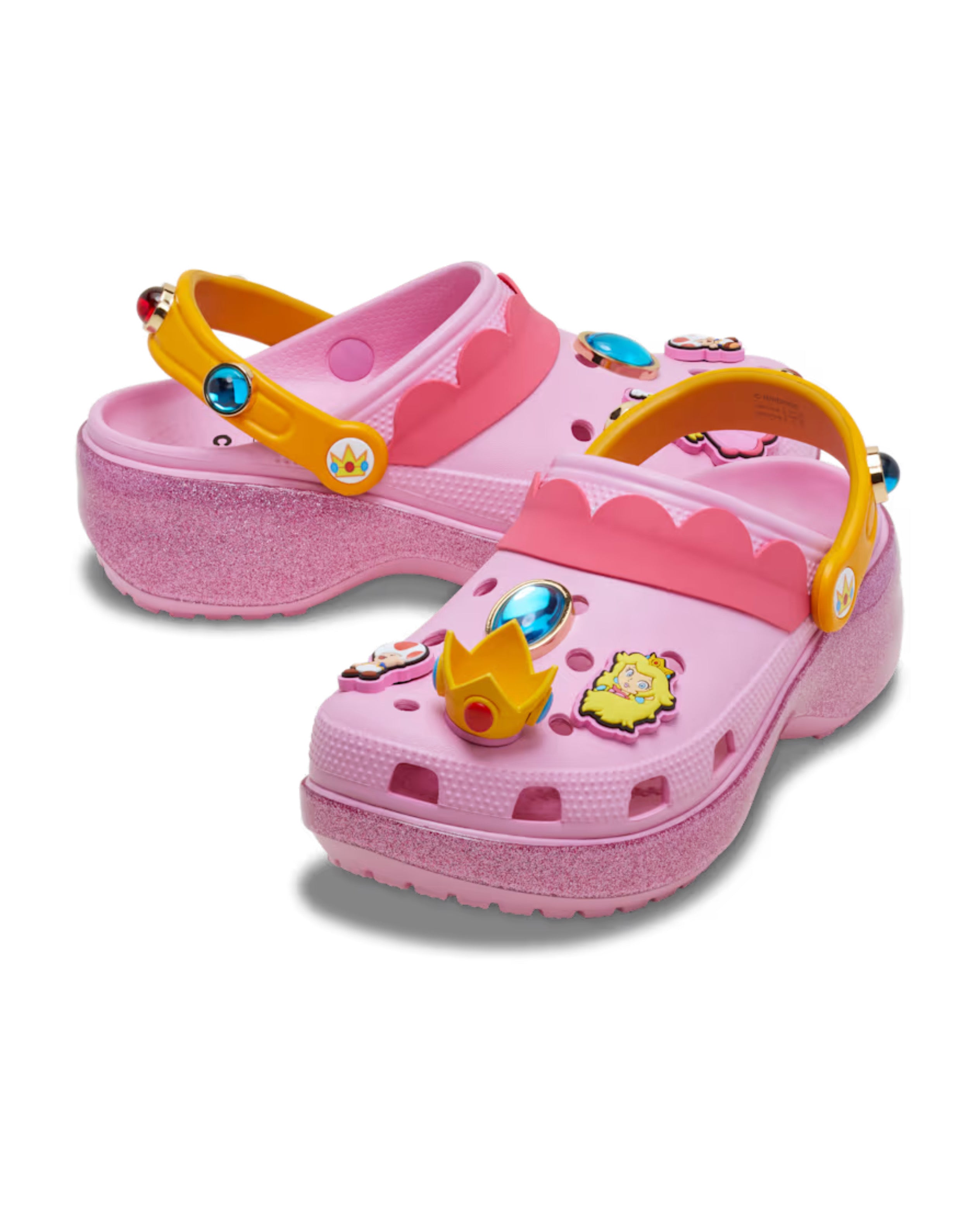 Princess Peach Classic Platform Clog