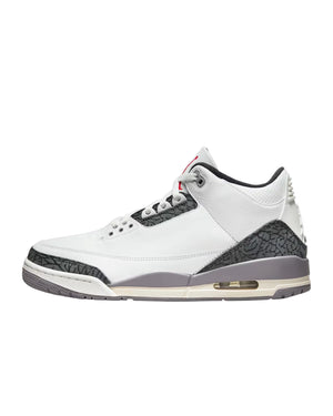 Jordan 3 Cement Gray Summit White side view CT8532-106