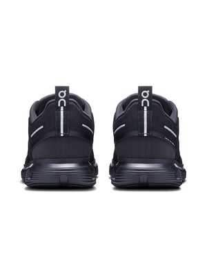 Men’s On Cloud 6 Black Black rainproof running sneakers PH