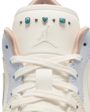 Premium leather WMNS Air Jordan 1 Low Sail Soft Pearl