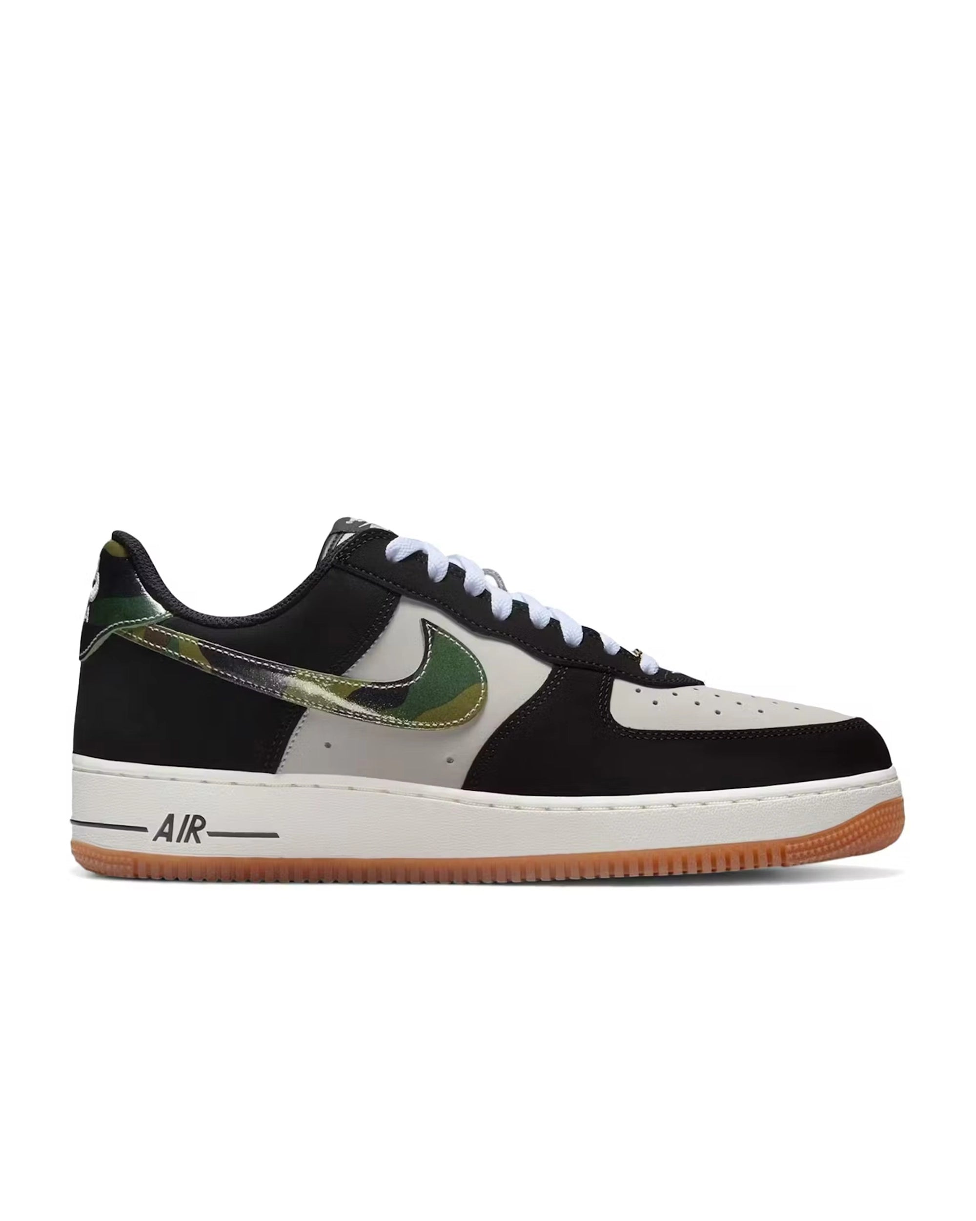 Nike Air Force 1 Low Retro '07 LV8 ‘Black Patent Camo Swoosh’