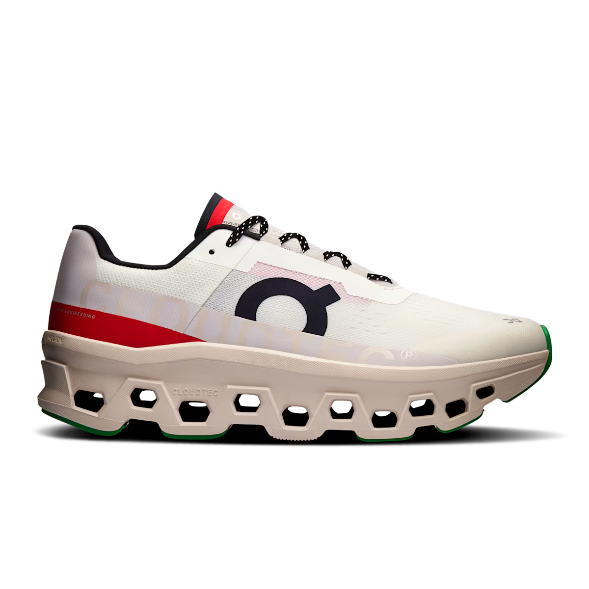 On Cloudmonster	Ivory Pearl