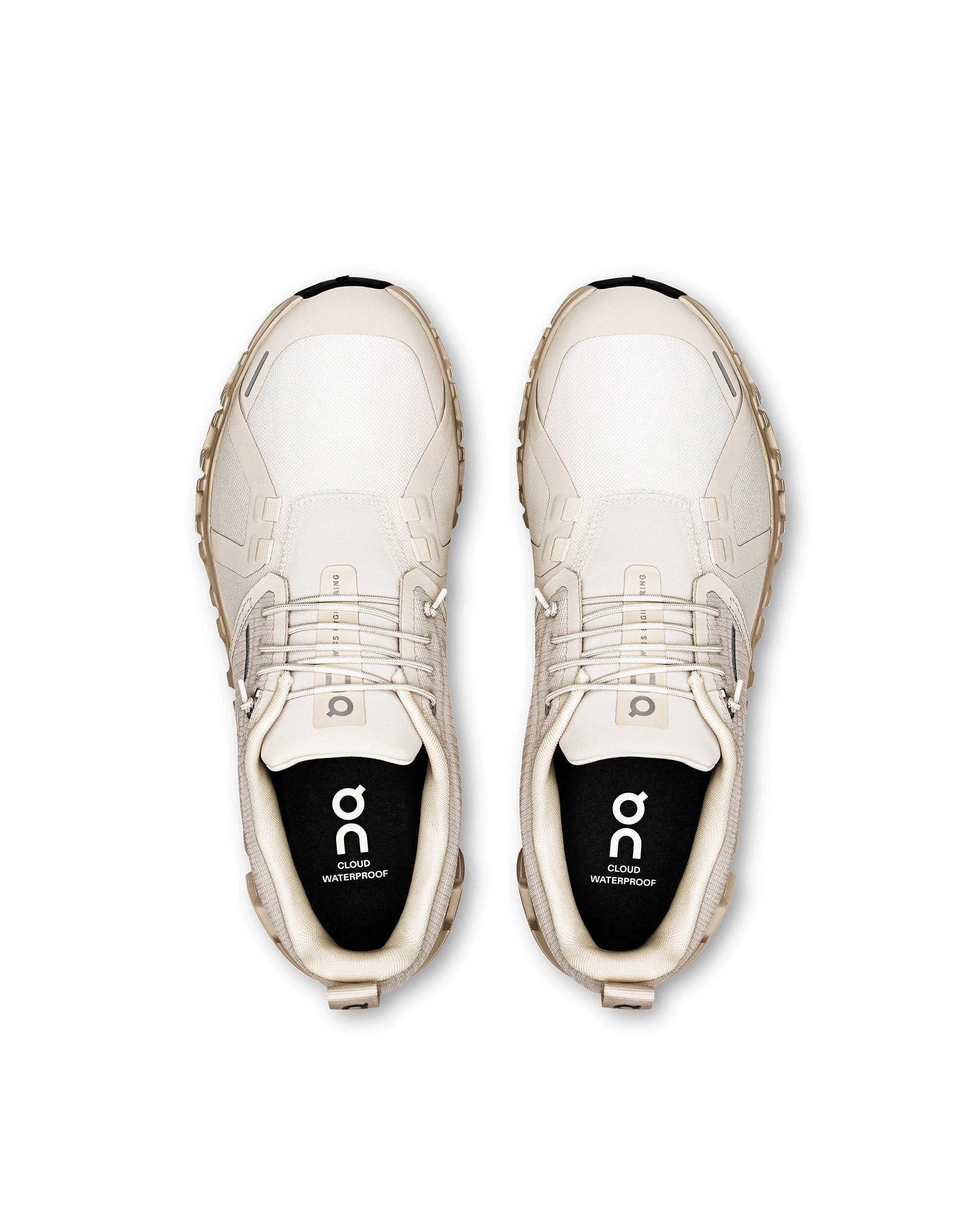 Authentic WMNS On Cloud 6 Pearl Cream waterproof sneakers Philippines
